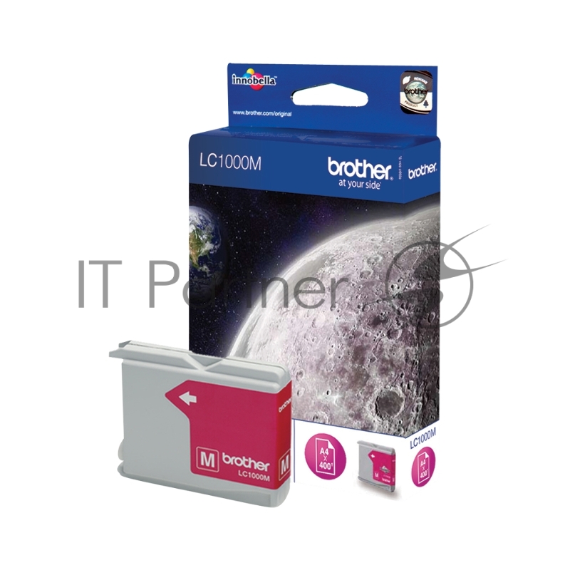Картридж струйный Brother LC1000M пурпурный для Brother DCP-130/330