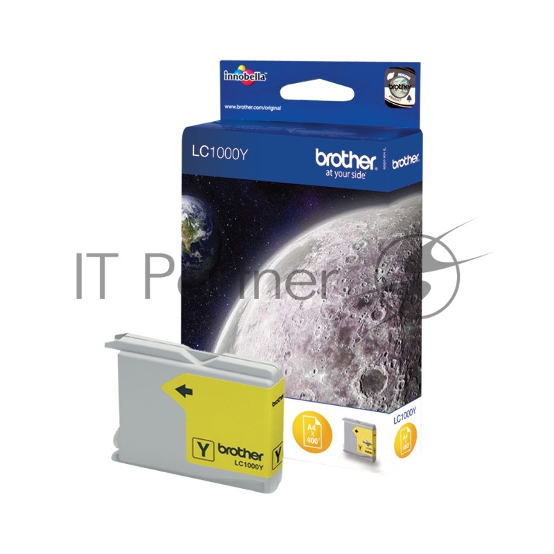 Картридж струйный Brother LC1000Y желтый для Brother DCP-130/330