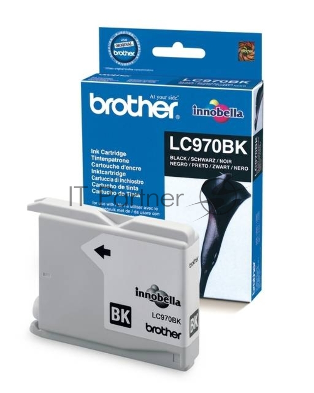 Картридж струйный Brother LC970BK black for DCP-135C/150C, MFC-235C/265C