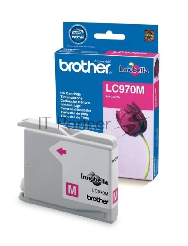 Картридж струйный Brother LC970M magenta for DCP-135C/150C, MFC-235C/265C