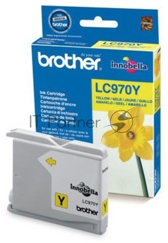 Картридж струйный Brother LC970Y yellow for DCP-135C/150C, MFC-235C/265C