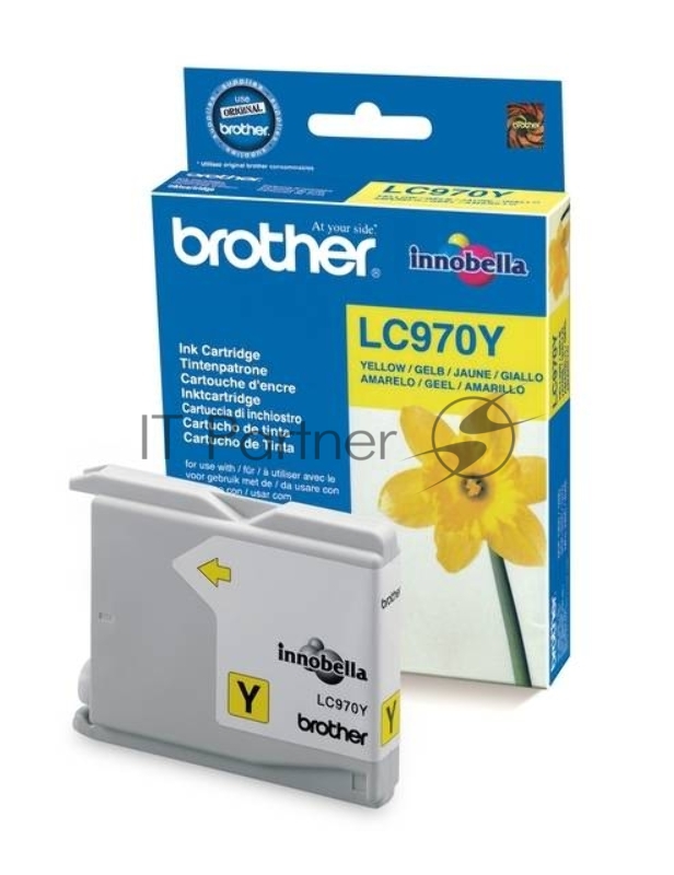 Картридж струйный Brother LC970Y yellow for DCP-135C/150C, MFC-235C/265C