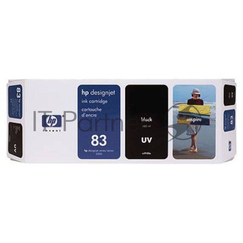 Картридж струйный HP C4940A черный №83 для DesignJet 5000/5500 (680 мл)