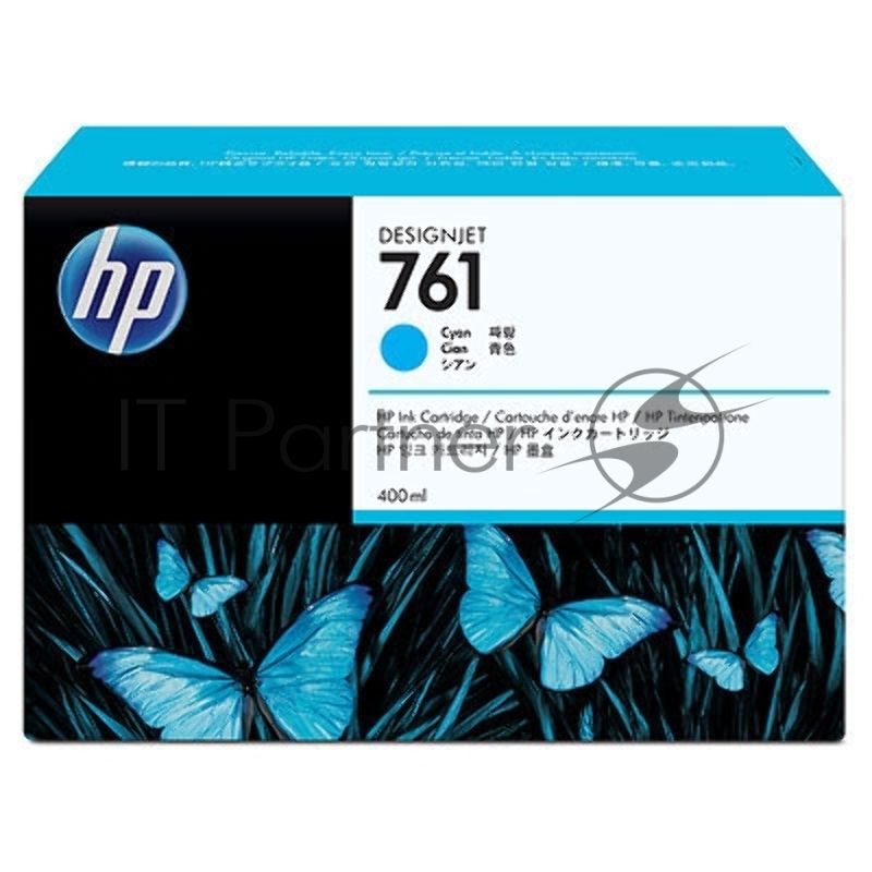 Картридж струйный HP №761 CM994A голубой для HP DJ T7100 (400мл)