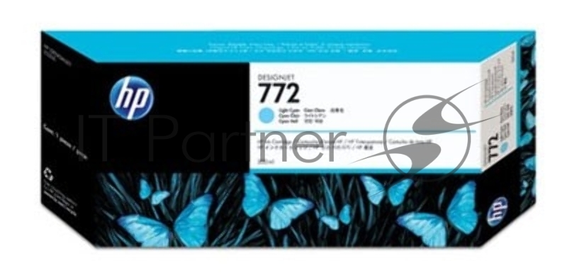 Картридж струйный HP №772 CN632A светло-голубой для HP DJ Z5200 (300мл)