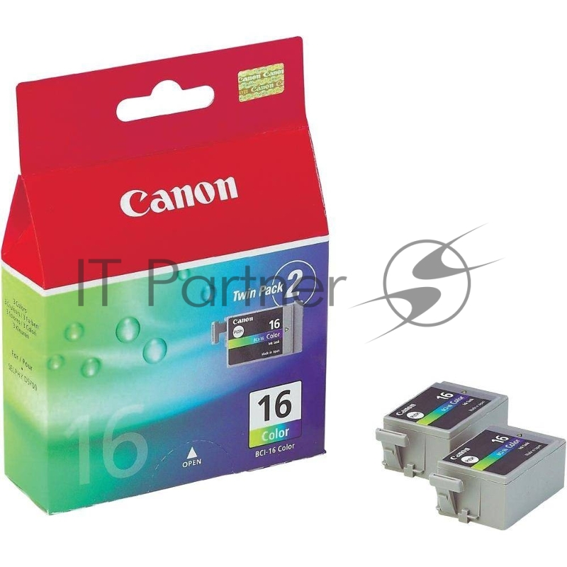 Картридж струйный BCI-16C (9818A002) для Canon SELPHY DS700/810, Цветной, 75стр.