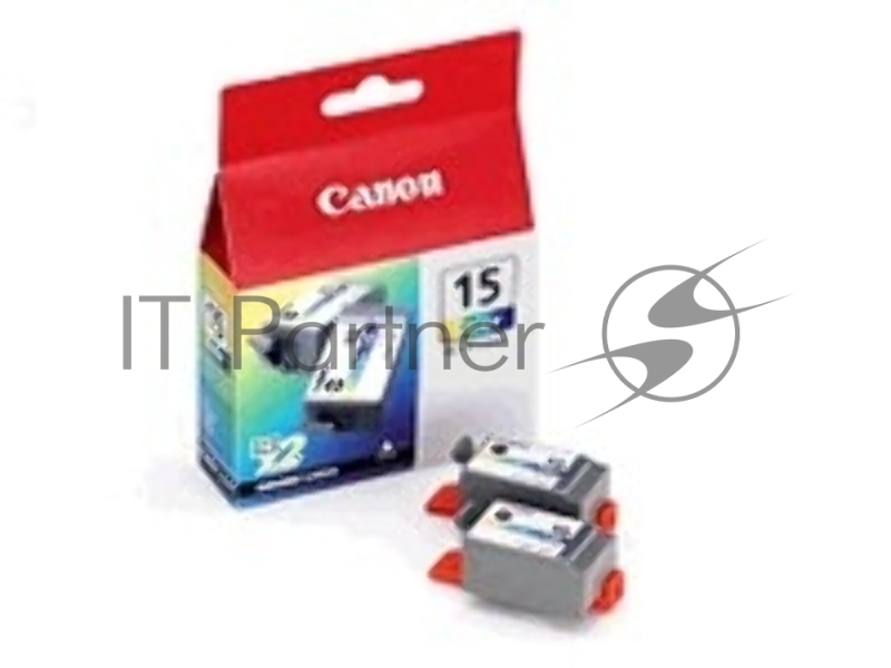 Картридж струйный BCI-15Bk (8190A002) для Canon BJ-i70, черный двойная упаковка(Black Twin Pack), 185 стр.