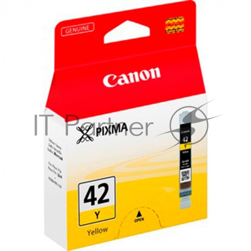 Картридж струйный CLI-42Y (6387B001) для Canon PIXMA PRO-100, желтый, 284 стр.