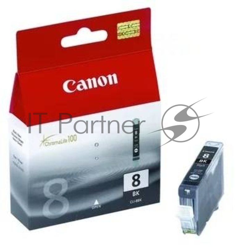 Картридж струйный CLI-8Bk (0620B024) для Canon Pixma 4200/5200/MP500/MP800, Черный, 5220стр.