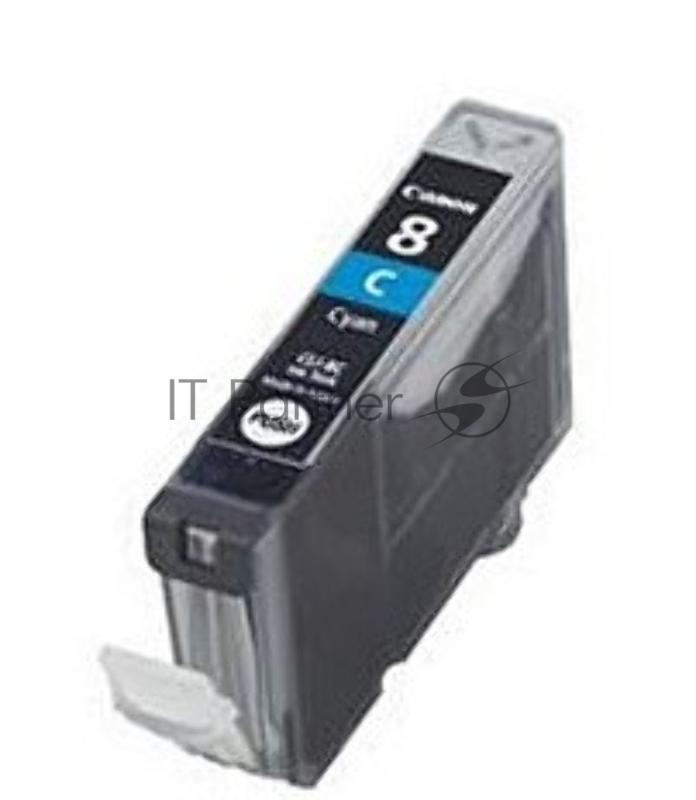 Картридж струйный CLI-8C (0621B024) для Canon Pixma 4200/5200/MP500/MP800, Голубой, 490стр.