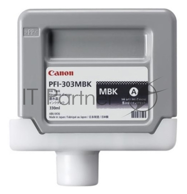 Картридж струйный Canon PFI-303 MBK черный матовый для iPF815/825 (2957B001)