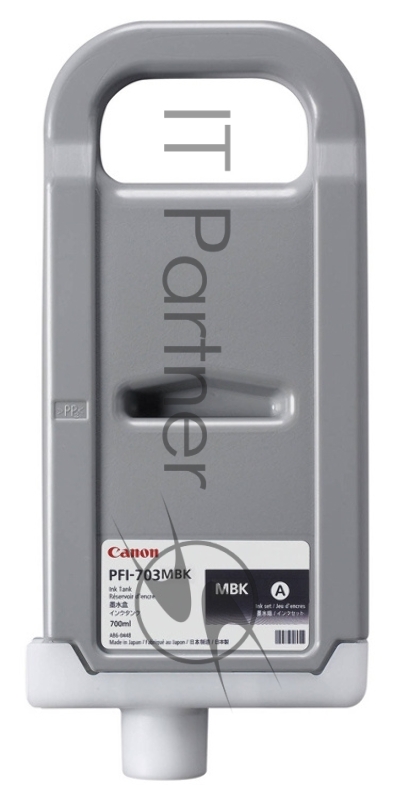 Картридж струйный PFI-703MBk 2962B001 CANON Ink Tank PFI-703MBK Matte Black