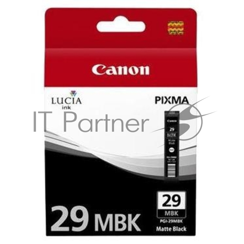 Картридж струйный PGI-29MBK (4868B001), для Canon Pixma Pro 1, Черный
