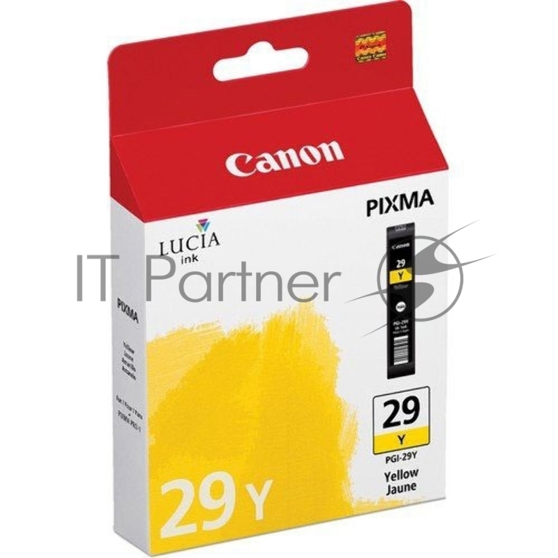 Картридж струйный PGI-29Y (4875B001), для Canon Pixma Pro 1, Желтый, 290стр.
