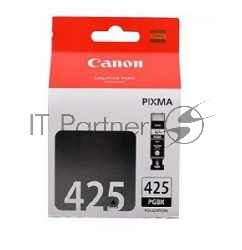 Картридж струйный PGI-425Bk PGBK (4532B001), для Canon Pixma IP4840/MG5140/MG5240/MG6140/MG Черный, 328стр.