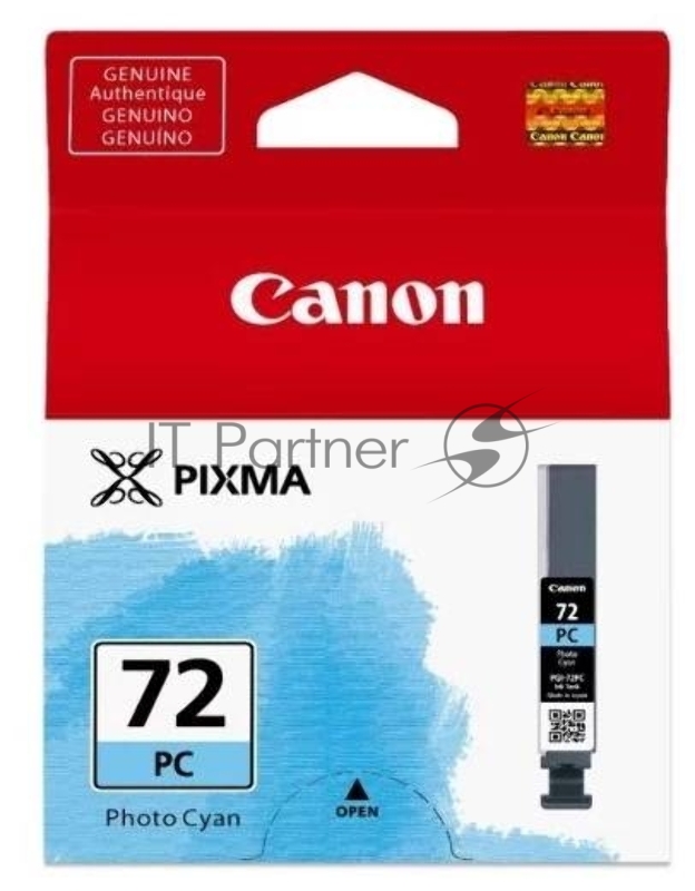 Картридж струйный PGI-72PC (6407B001), для Canon PRO-10, Фото-Голубой, 351стр.
