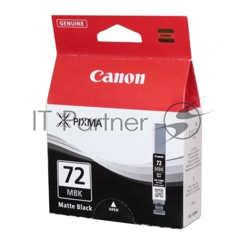 Картридж струйный PGI-72MBK (6402B001), для Canon PIXMA PRO-10, Матовый-черный, 1640стр.