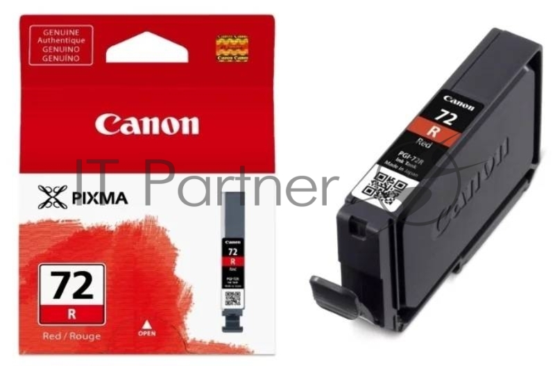 Картридж струйный PGI-72R (6410B001), для Canon для PRO-10, Красный, 1045стр