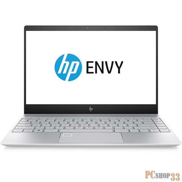 Ноутбук HP Envy 13-ad006ur Core i3 7100U/4Gb/SSD128Gb/Intel HD Graphics 610/13.3/IPS/FHD (1920x1080)/Windows 10 64/silver/WiFi/BT/Cam