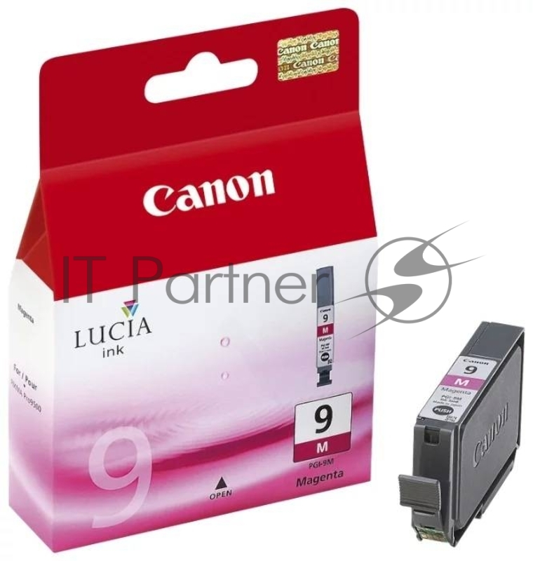 Картридж струйный PGI-9M (1036B001), для Canon Pixma 9500(Mark II), Пурпурный, 150стр.