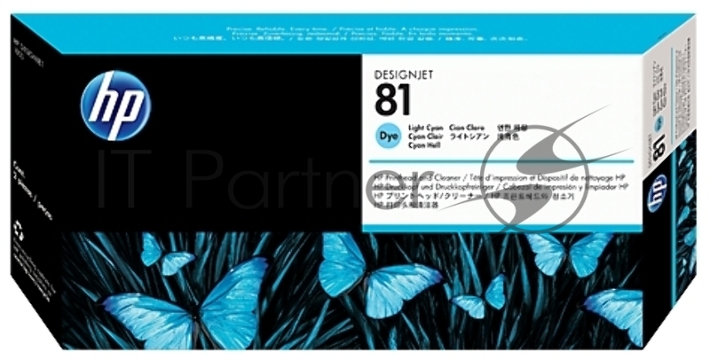 Картридж струйный HP C4954A светло-голубой печатающая головка для HP DJ 5XXX