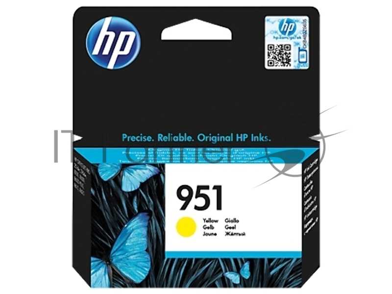Картридж струйный HP CN052AE желтый для HP OJ Pro 8610/8620 (700стр.)