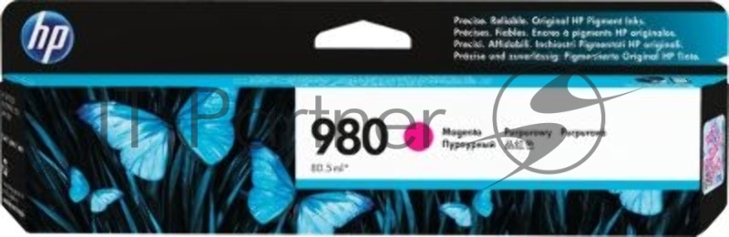 Картридж струйный HP D8J08A пурпурный для HP OJ Ent X585/X555 (6600стр.)