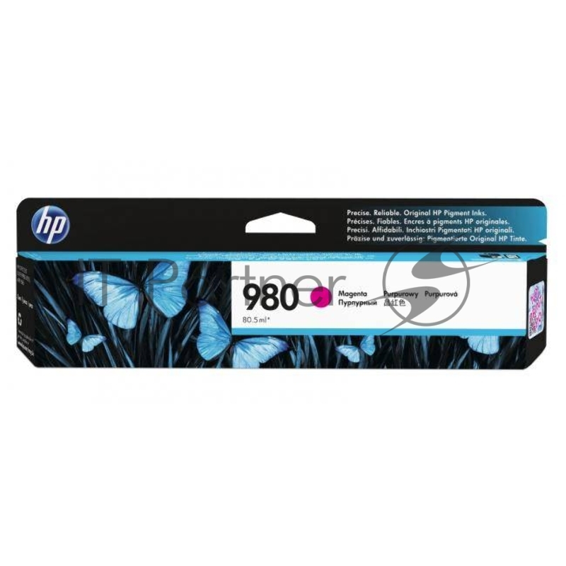 Картридж струйный HP D8J08A пурпурный для HP OJ Ent X585/X555 (6600стр.)