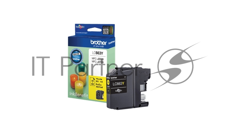 Картридж Brother LC663Y