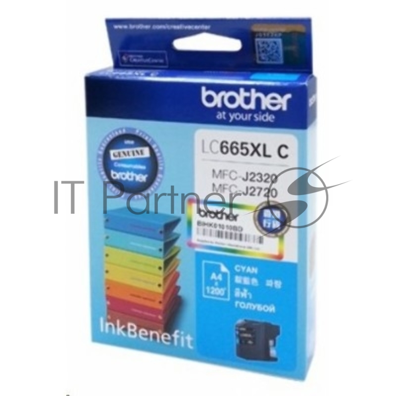 Картридж Brother LC665XLC