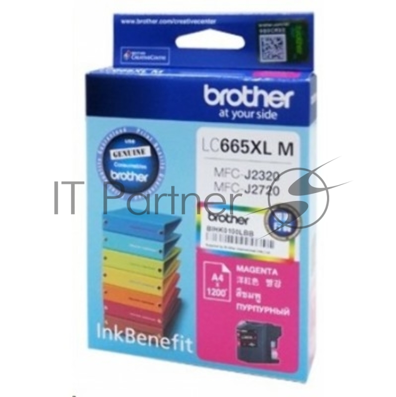 Картридж Brother LC665XLM