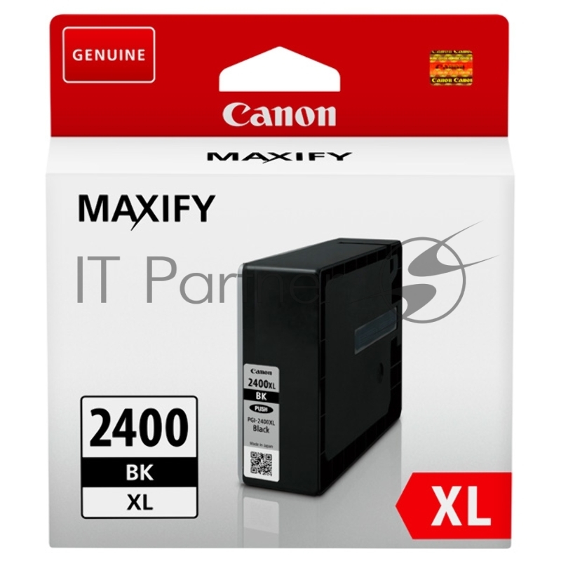 Картридж струйный CANON PGI-2400XL черный, 2500 стр., для MAXIFY iB4040/МВ5040/МВ5340