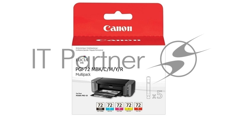 Картридж CANON PGI-72 MBK/C/M/Y/R MULTIPACK