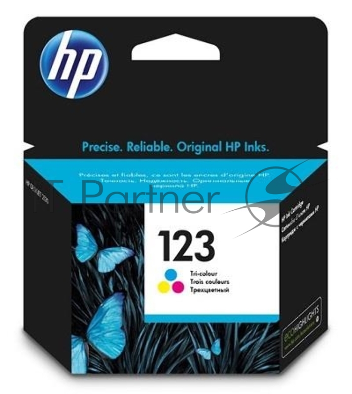 Картридж струйный HP 123 F6V16AE многоцветный, 100 стр., для HP DJ 2130