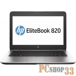 Ноутбук HP EliteBook 820 G3 12.5, Intel Core i5 6200U, 2300 МГц, 4096 Мб, 500 Гб, Intel HD Graphics 520, Windows 7 Pro(64 bit), серебристый