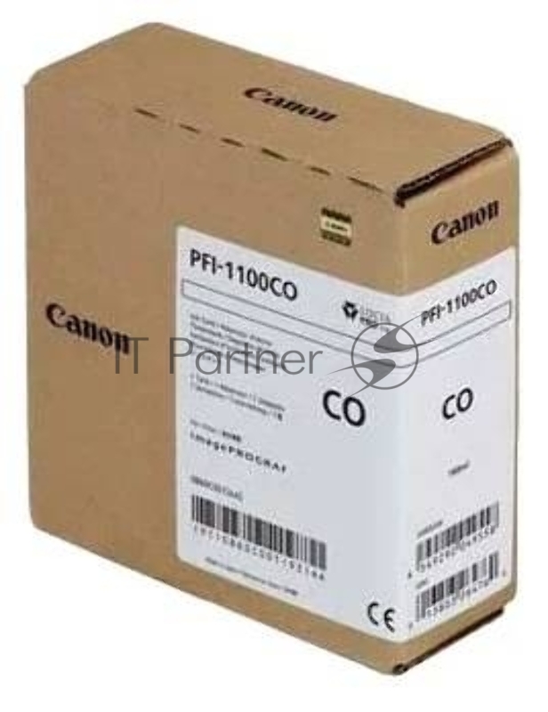 Картридж Canon PFI-1100 CO Chroma Optimizer/Gloss (0860C001) прозрачный глянцевый оптимизатор цвета, 160 мл., для imagePROGRAF PRO-2000, PRO-4000, PRO-4000S, PRO-6000S