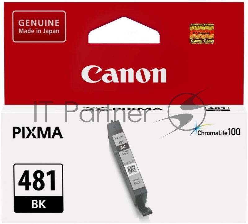 Картридж струйный Canon CLI-481 BK 2101C001 черный для Canon Pixma TS5140/6140/8140/8540