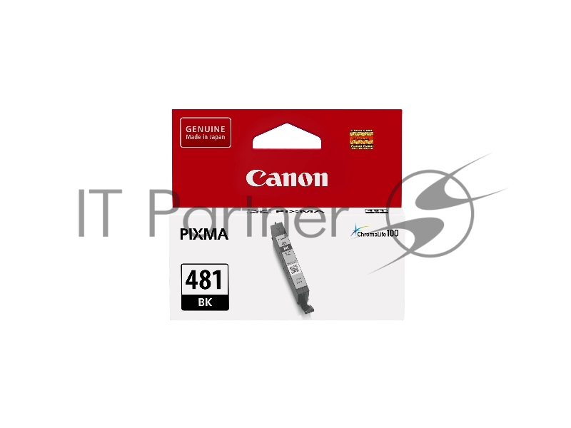 Картридж струйный Canon CLI-481 BK 2101C001 черный для Canon Pixma TS5140/6140/8140/8540