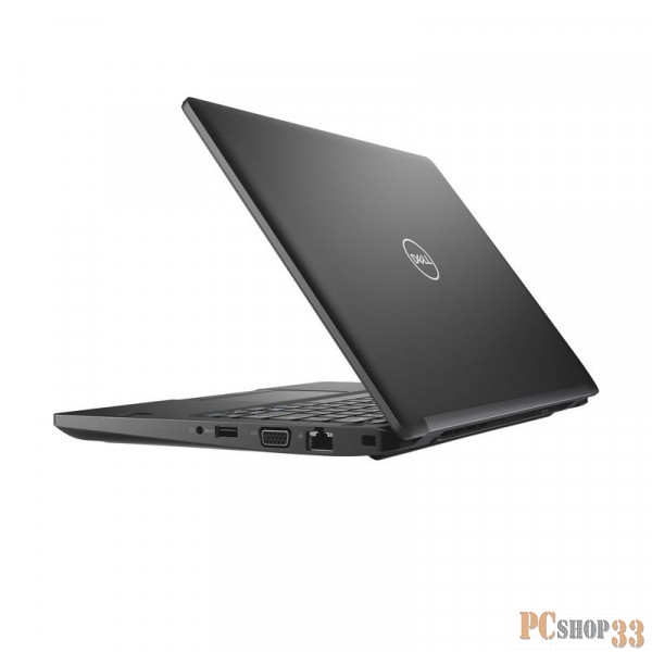 Ноутбук Dell Latitude 5290 12.5, Intel Core i3 7130U, 2700 МГц, 4096 Мб, 500 Гб, Intel HD Graphics 620, Wi-Fi, Bluetooth, Cam, Linux, чёрный