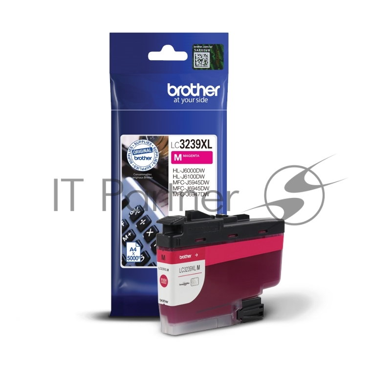 Картридж Brother LC3239XLM пурпурный