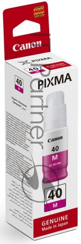 Картридж Canon GI-40 M для G5040/G6040. Пурпурный. 7700 страниц.