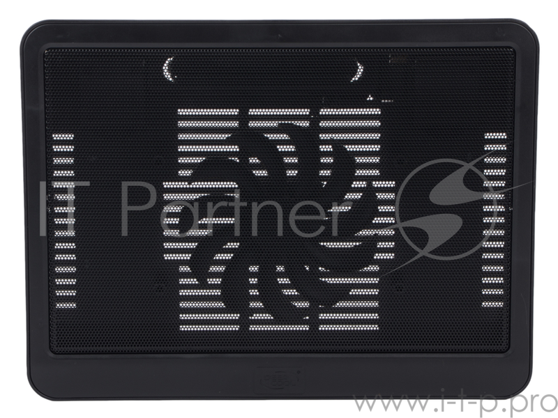 Теплоотводящая подставка под ноутбук DeepCool N19 (до 14, 140мм вентилятор, черный)