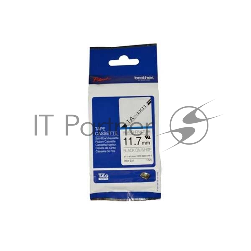 Трубка термоусадочная HSE-231 (11,7 мм x 1,5 м черн/бел)