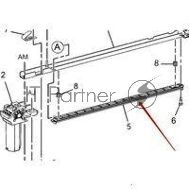 З/ч XEROX ЖЕЛОБ ПРОХОЖДЕНИЯ БУМАГИ АВТОПОД WC7120