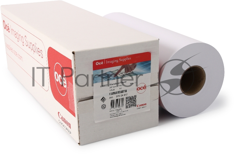 Бумага IJM021 Oce Standard Paper, 90 g/m2, 0,297x110m