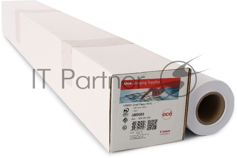 Бумага IJM009 Oce Draft 75 g/m2, 1,067x50