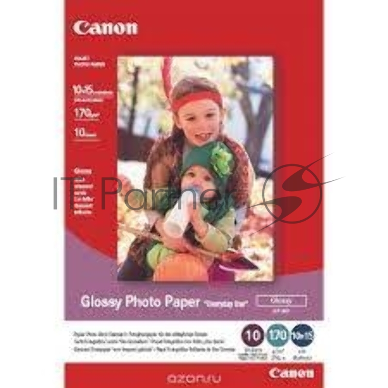 Фотобумага CANON Глянцевая, 210г/м2, A6 (10X15), 100 л.
