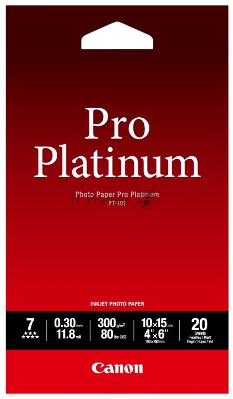 Бумага IJ MEDIA PT-101 4X6 20UNI