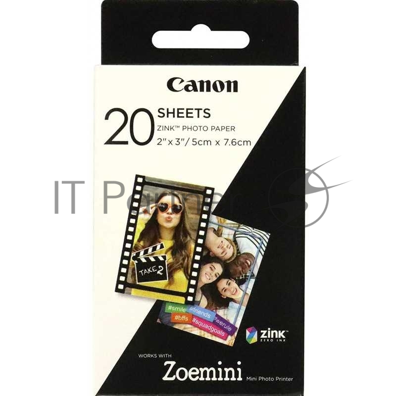 Бумага Canon Фотобумага для Zoemini ZP-2030 20 SHEETS EXP HB
