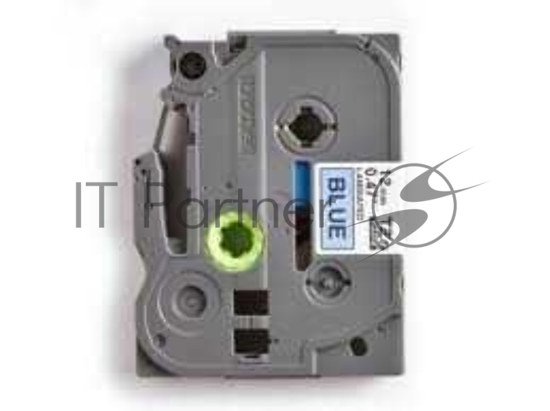 Наклейка ламинированная TZ-E531 (12 мм черн/син, аналог TZ-531)